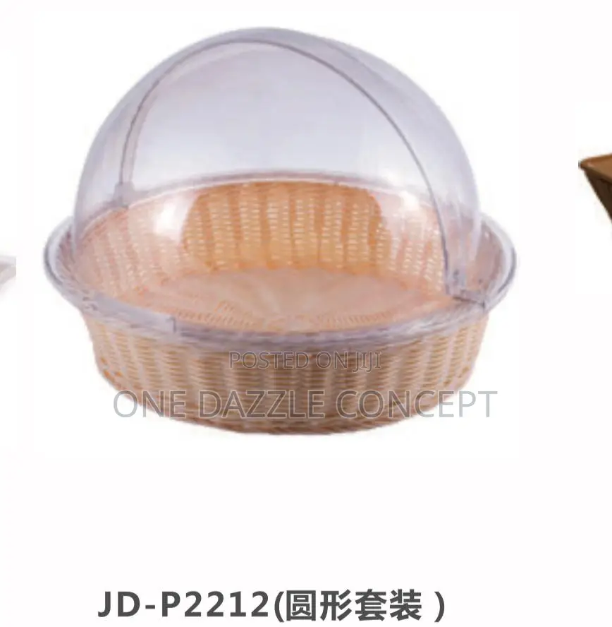 Rectangular& Round Basket With Pc Cover