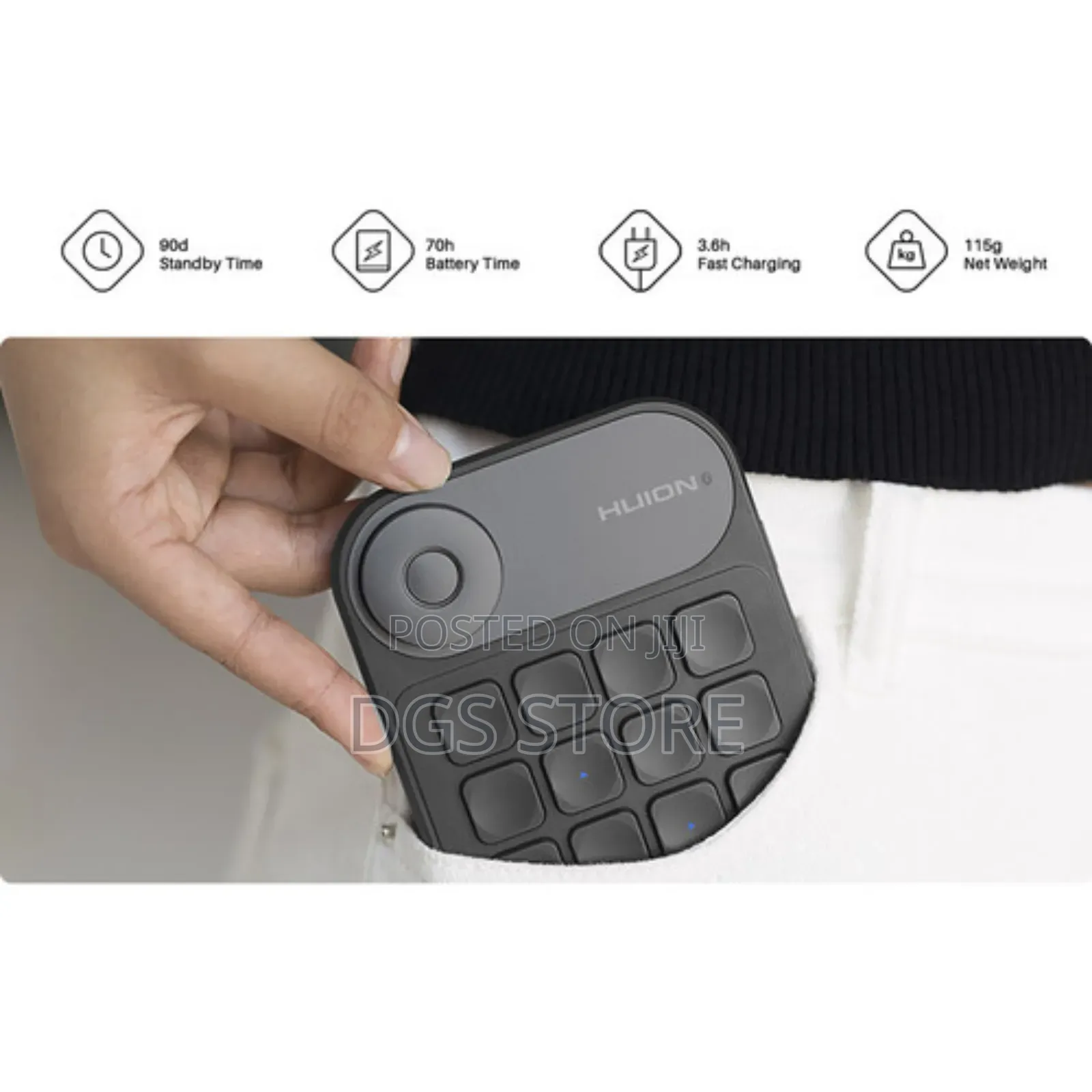 Huion Mini Keydial Kd100 Keyboard