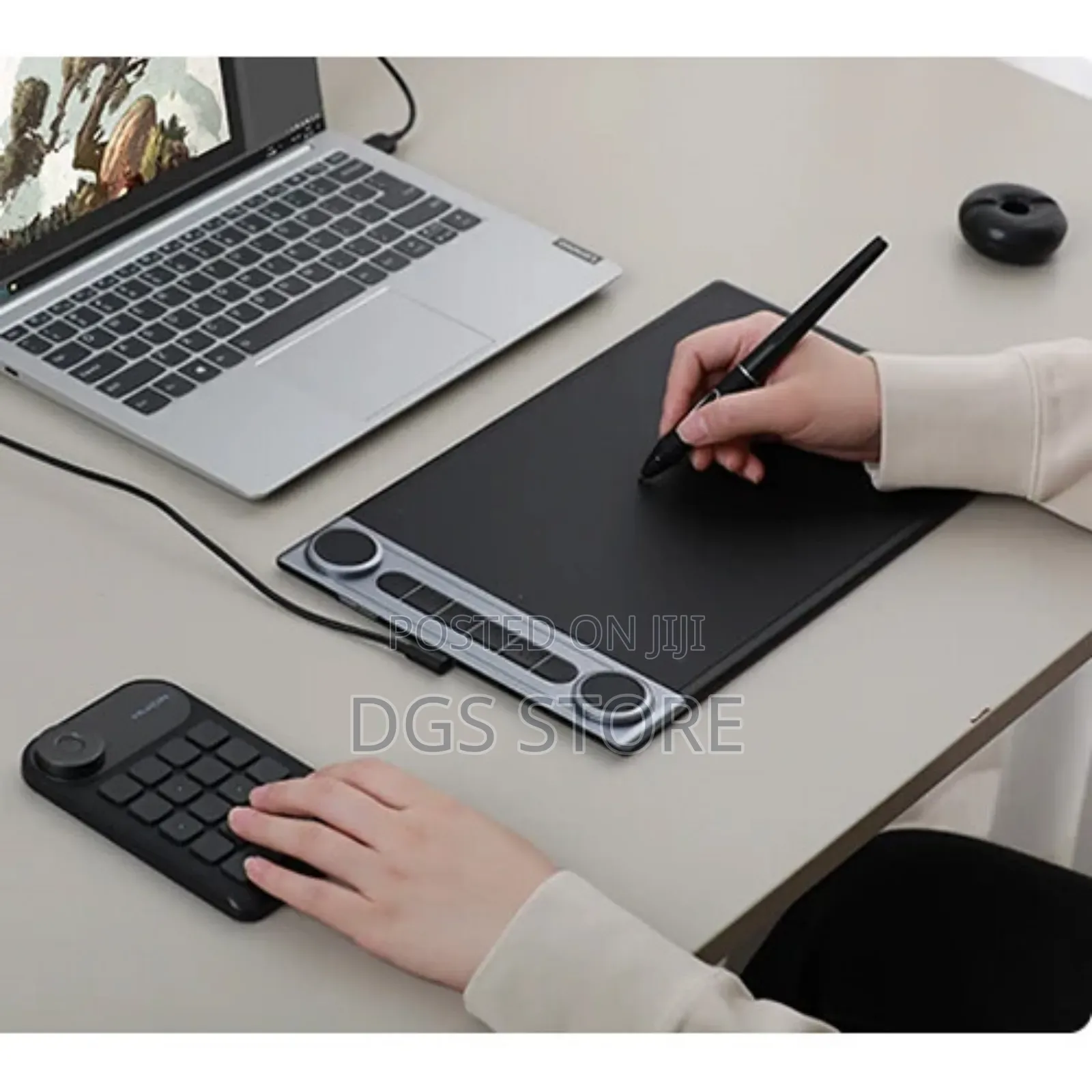 Huion Mini Keydial Kd100 Keyboard
