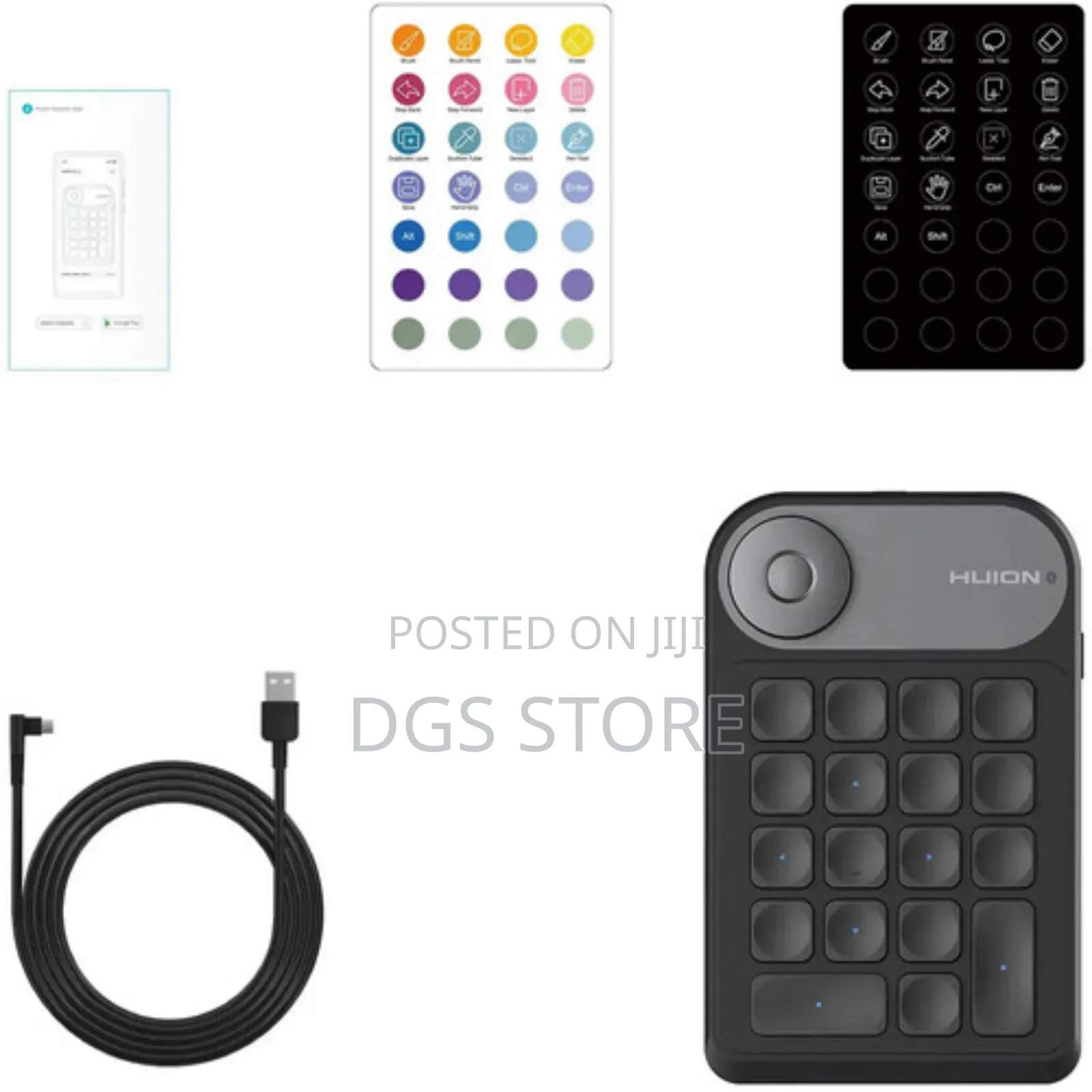 Huion Mini Keydial Kd100 Keyboard