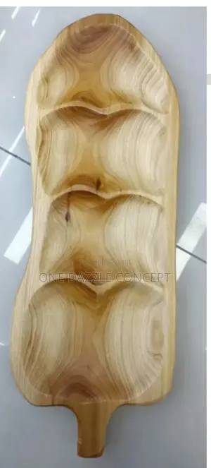 4 Section Bamboo Leave Bowl