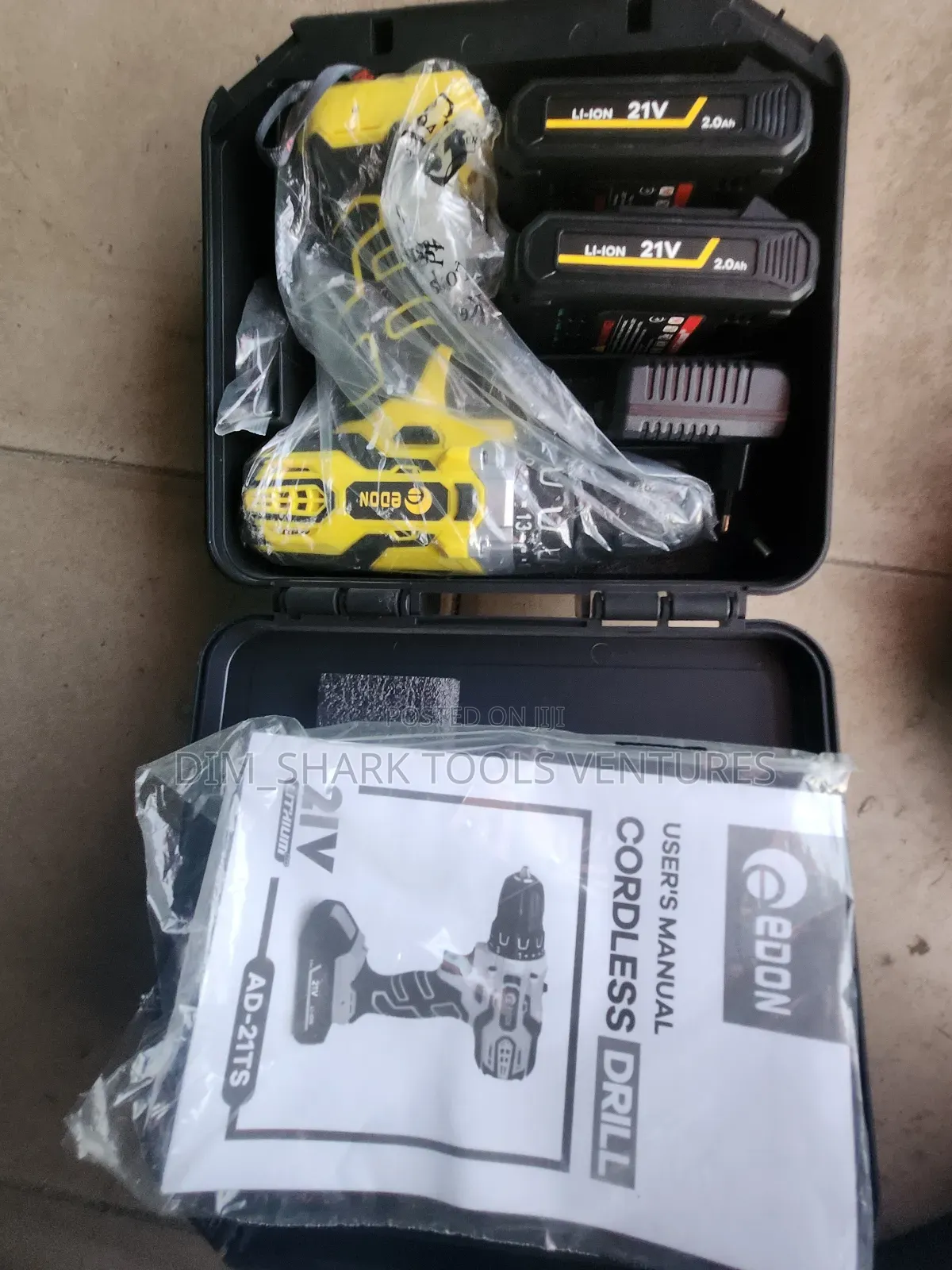 21v Edon Ad-21ts Cordless Drill