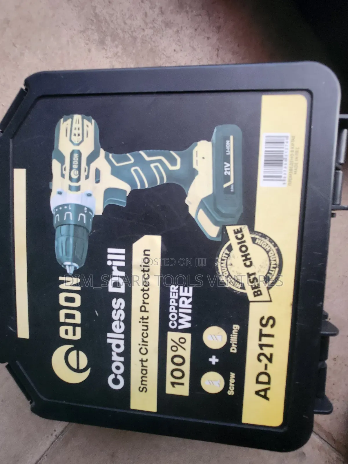 21v Edon Ad-21ts Cordless Drill