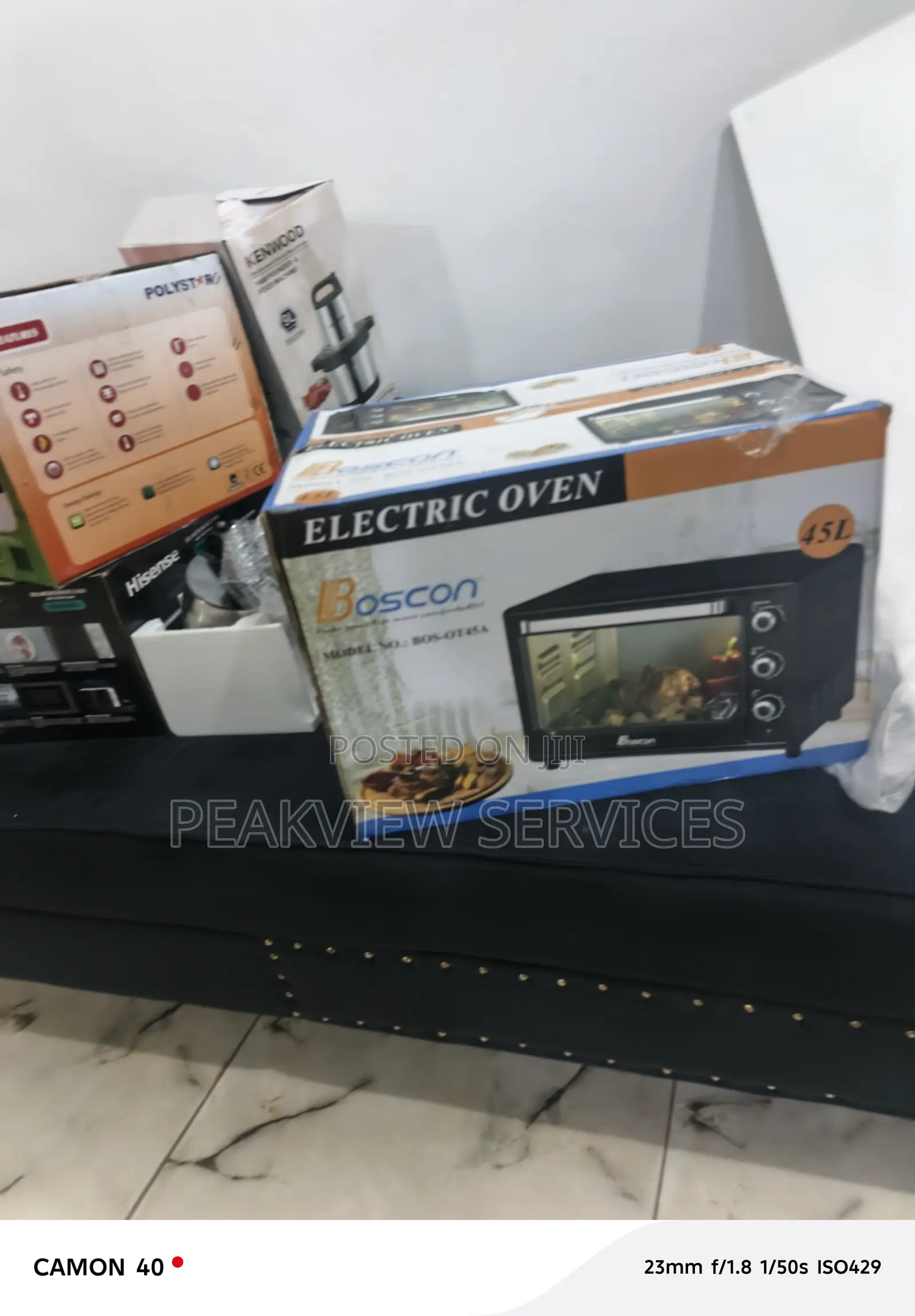 Boscon Bos-Ot45a 45l Electric Oven for Baking and Grilling