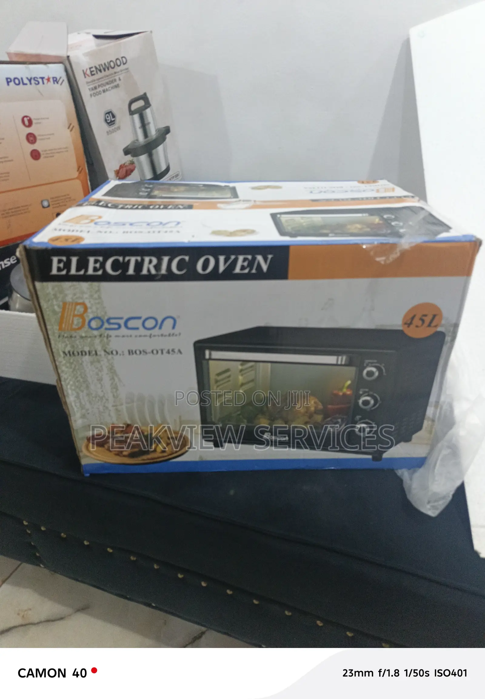 Bos-Ot45a Boscon 45l Oven With Adjustable Settings