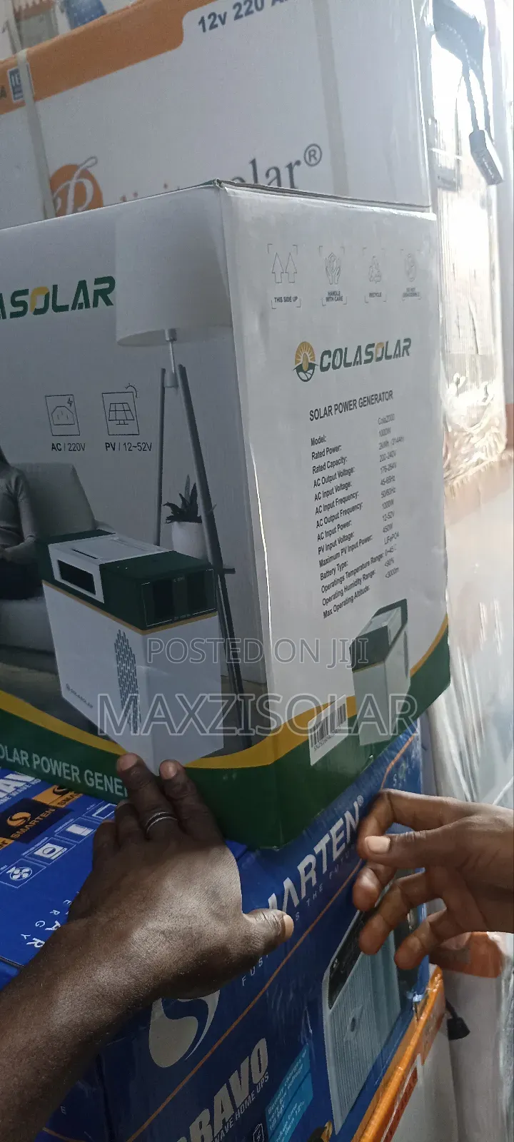 2kwh Colasolar Generator