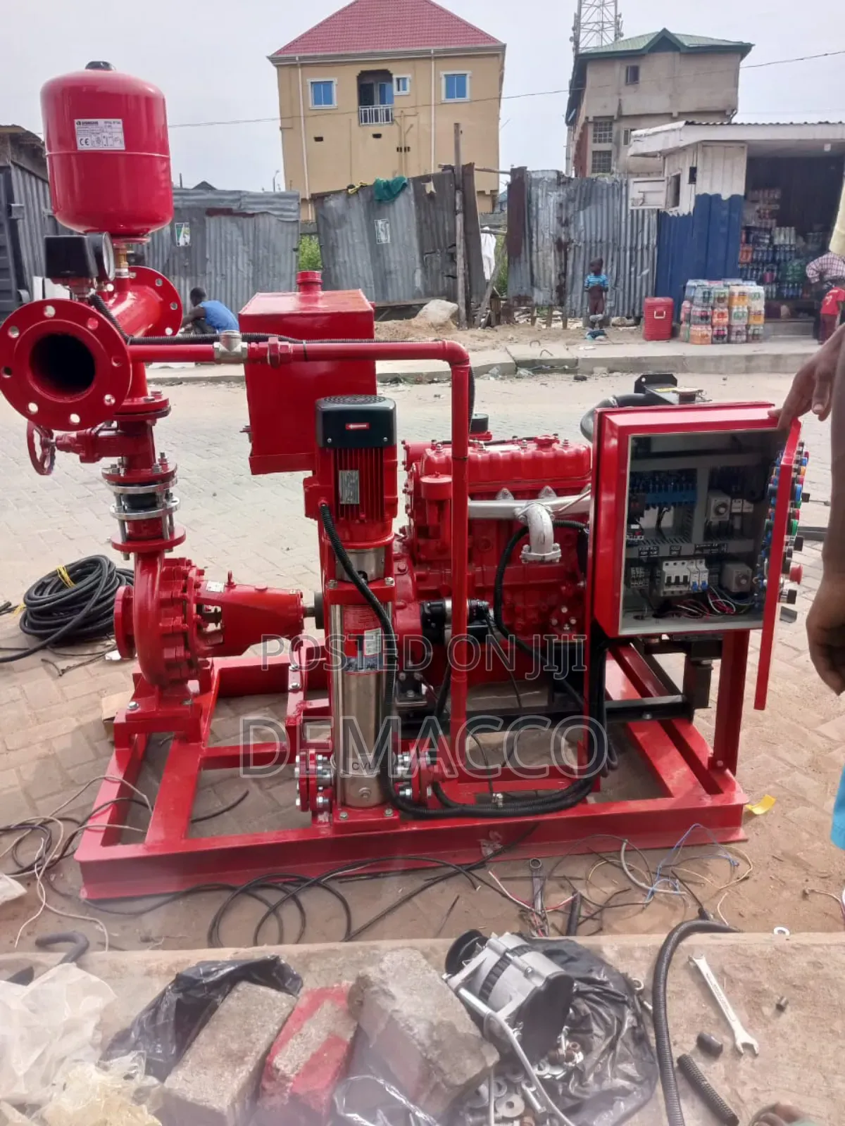 Fire Hydrant Pump Machine
