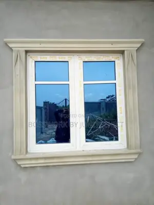 Exterior Pop Artwork — Parapet, Pillar Window Frames