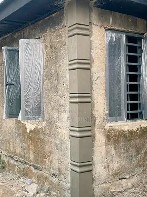 Exterior Pop Artwork — Parapet, Pillar Window Frames
