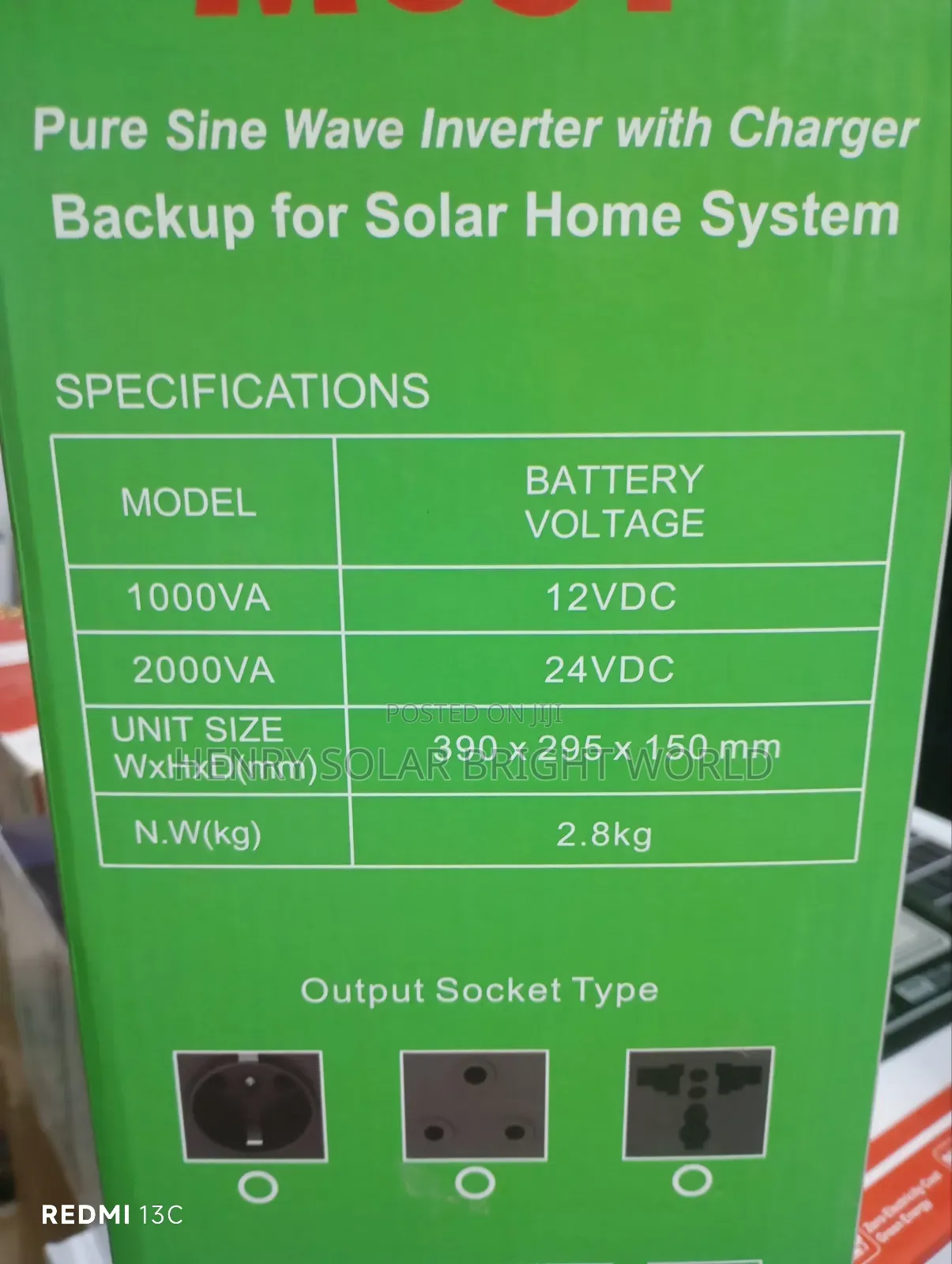 Must Inverter 1kva 12v Hibrid