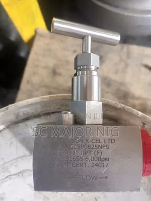 1" X 6000# Stainless Niddle Valve NPT F Class 316 (All Sizes Available