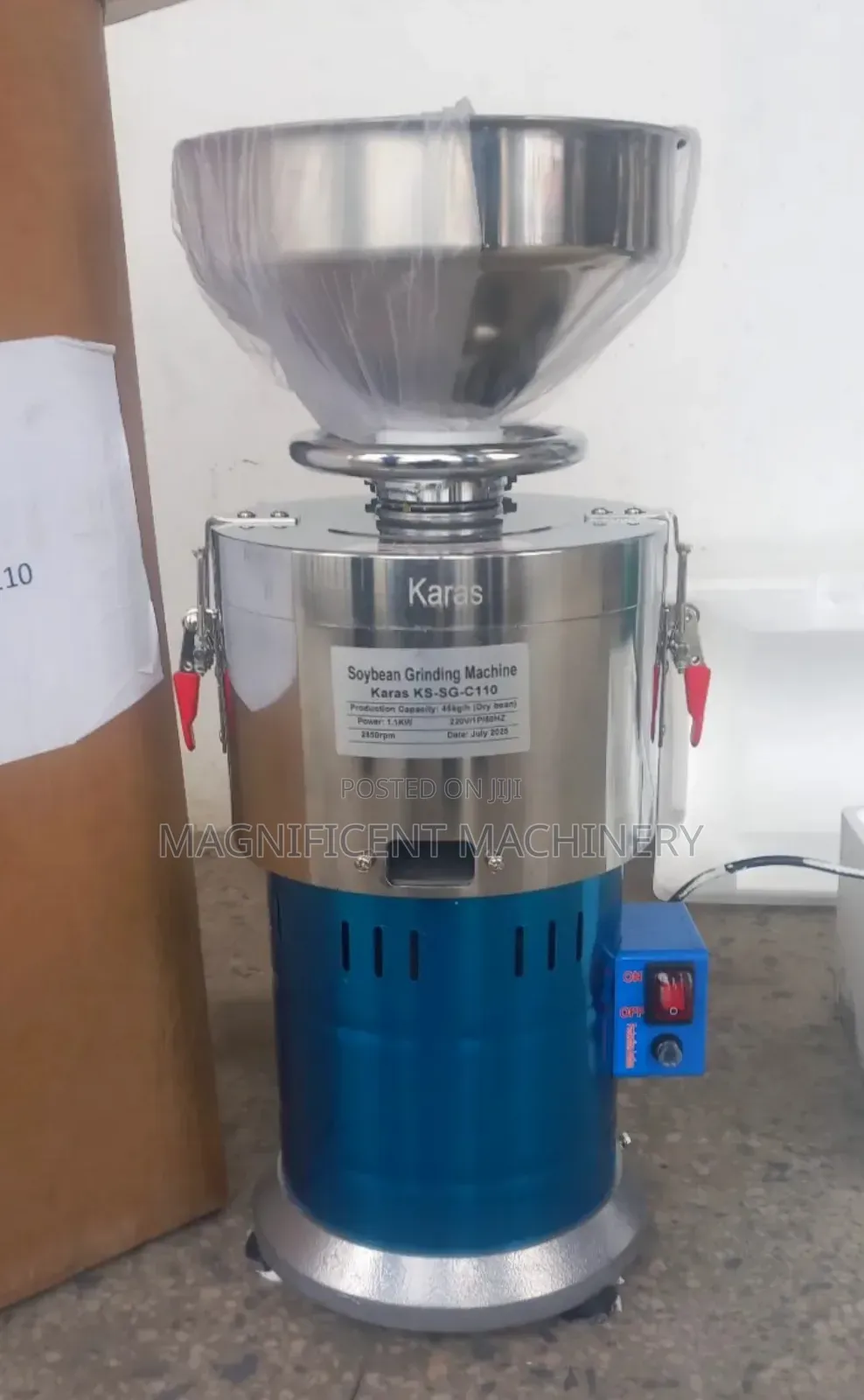 Soybeans Grinding and Extractor Machine