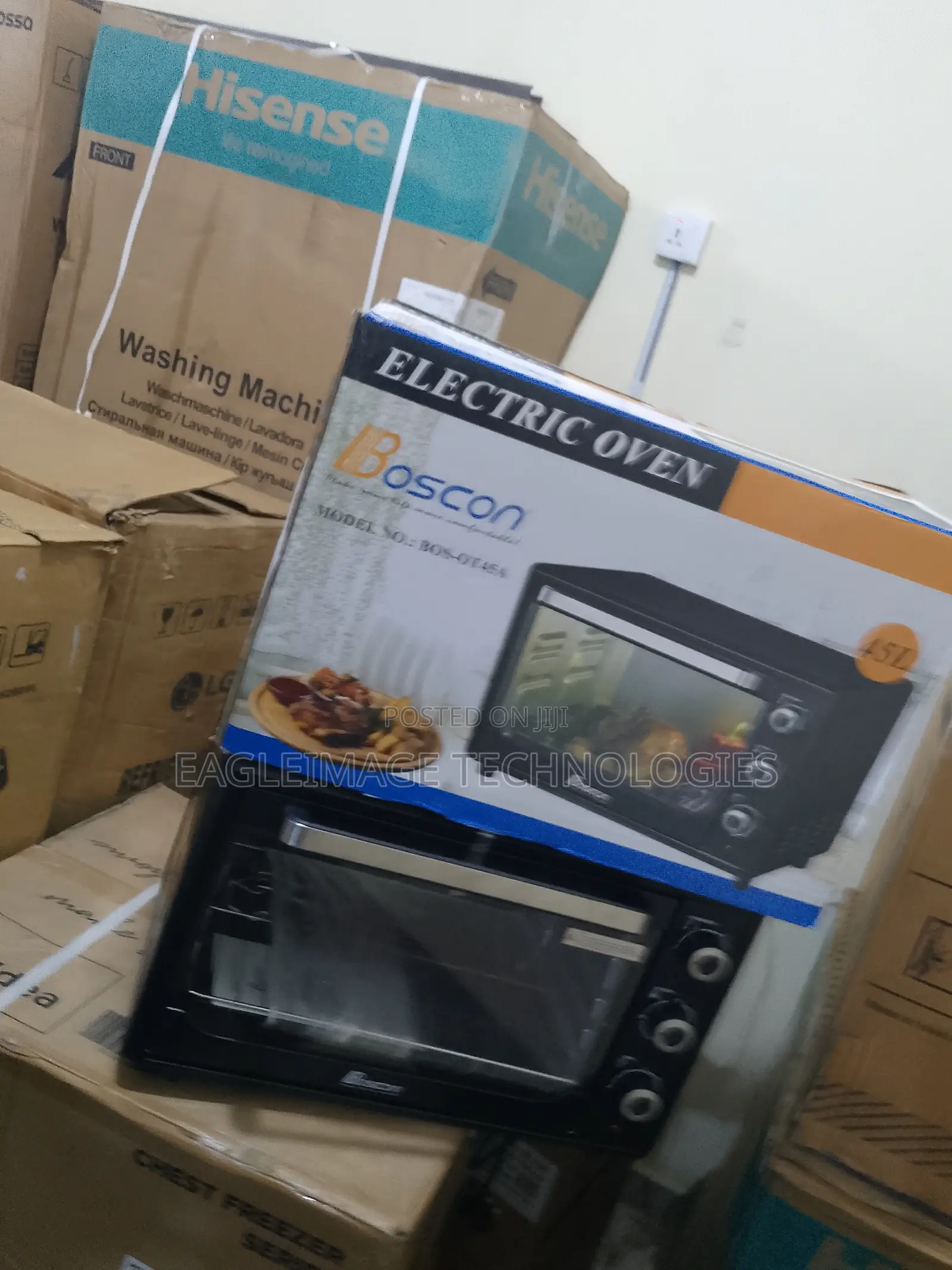Powerful 1800w Boscon 45l Oven for Quick Meals