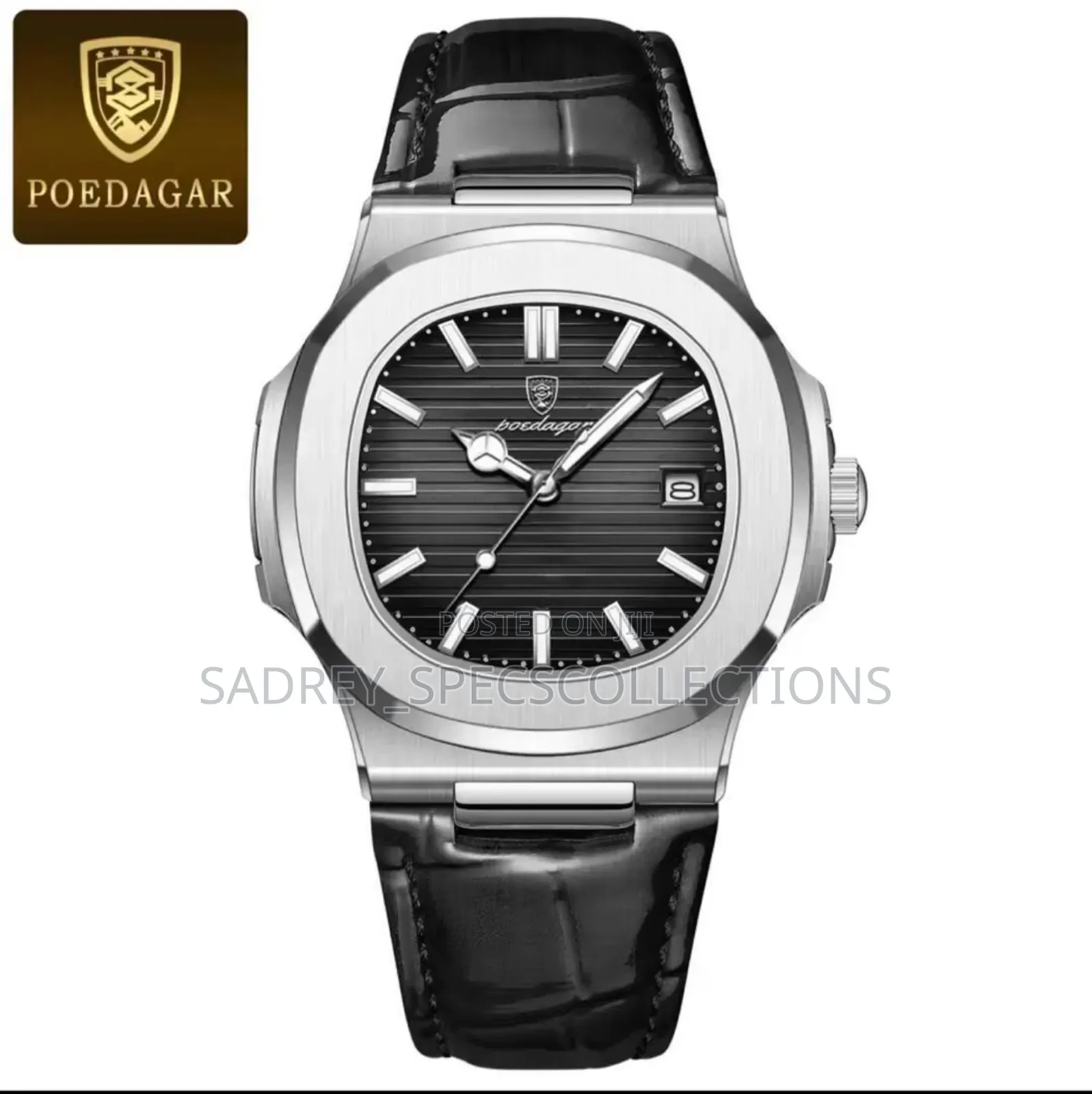 Leather Wristwatches Poadagar Classic