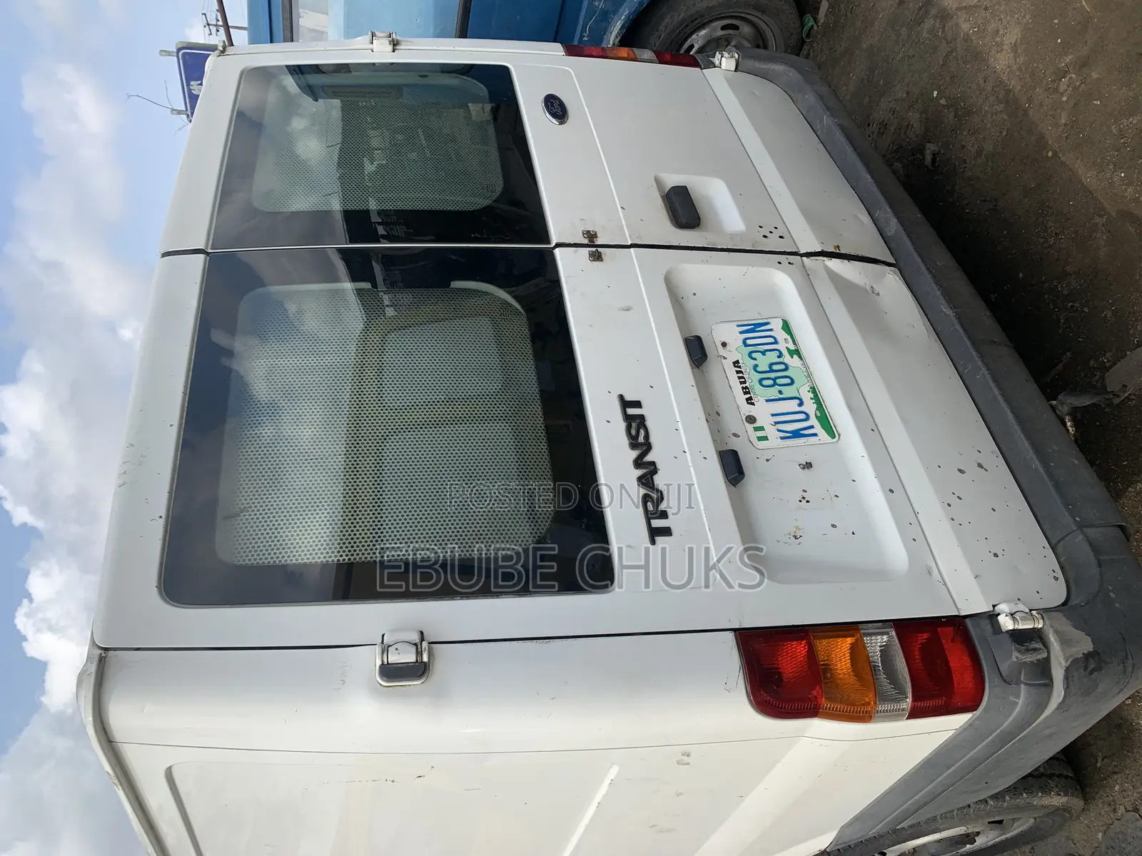 Ford Transit 2002 White