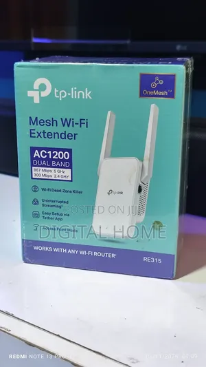 Tplink Ac1200 Mesh Wi-Fi Extender