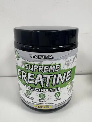 Supreme Creatine + Electrolytes Lemon Flavour | 304g