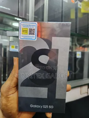 New Samsung Galaxy S21 5G 256 GB Black