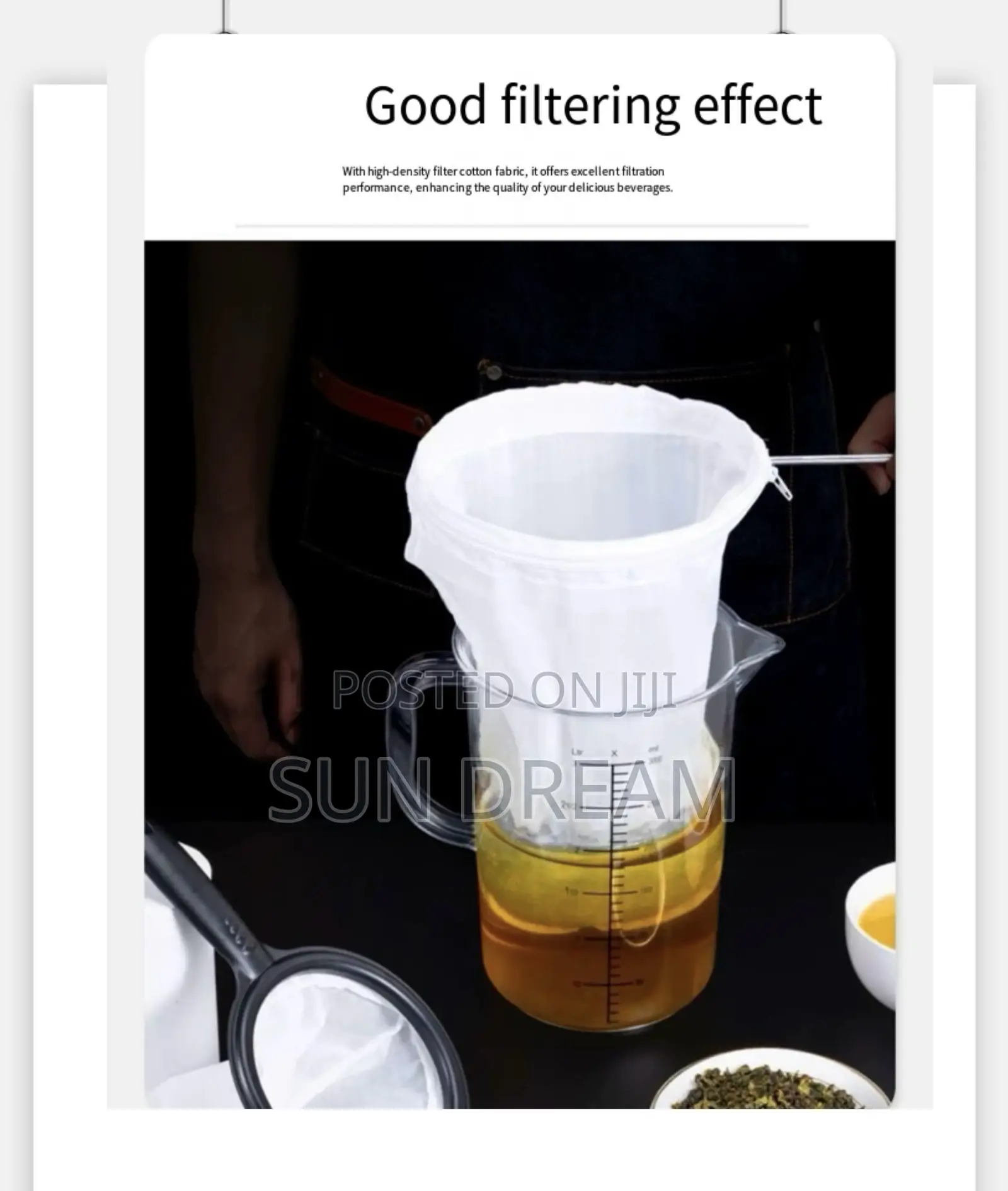 Tea Filter Bag Strainer Juice Strainer Colander