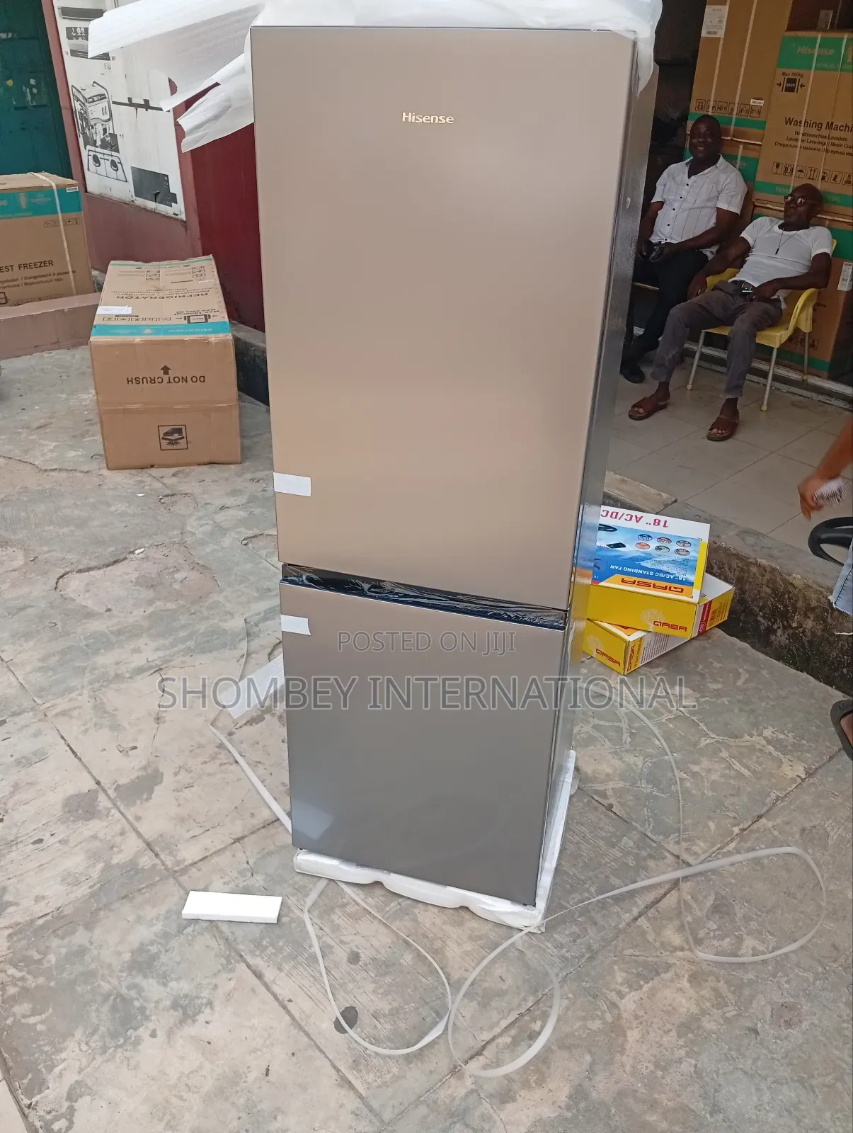 Hisense 29dca 225l Double Door Bottom Freezer Refrigerator