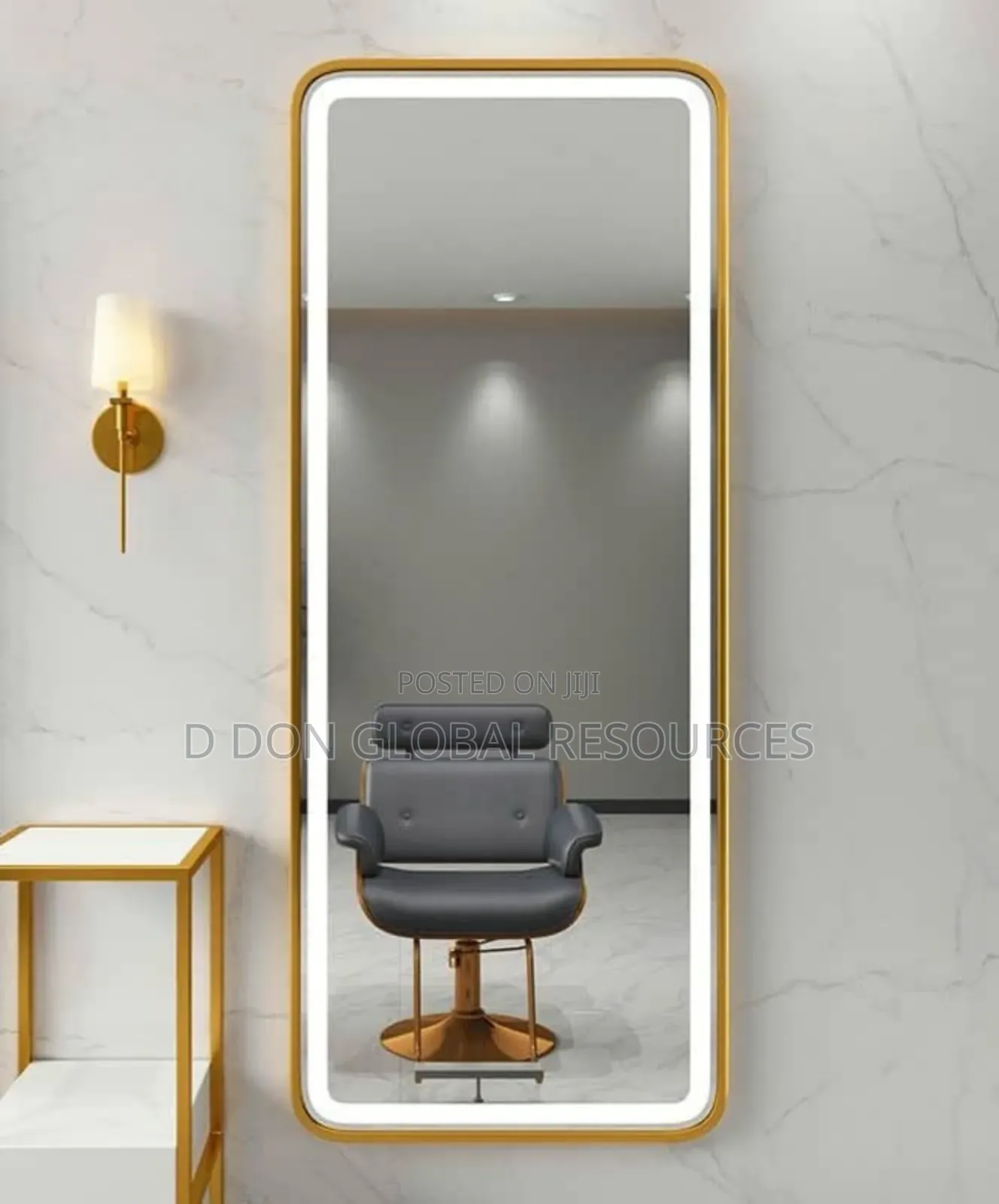 Gold Frame Mirror