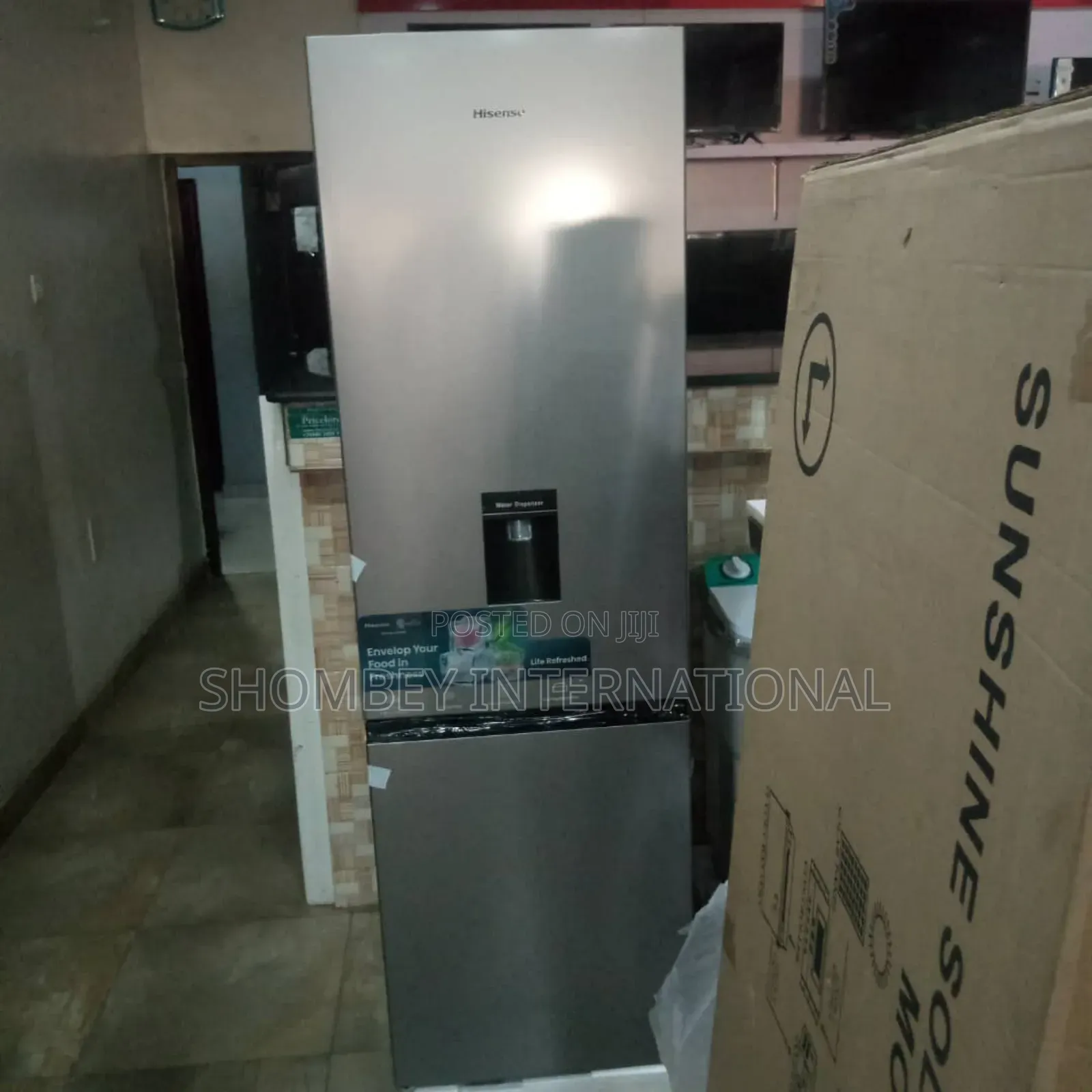 Hisense 35dca 265l Double Door Bottom Freezer Refrigerator