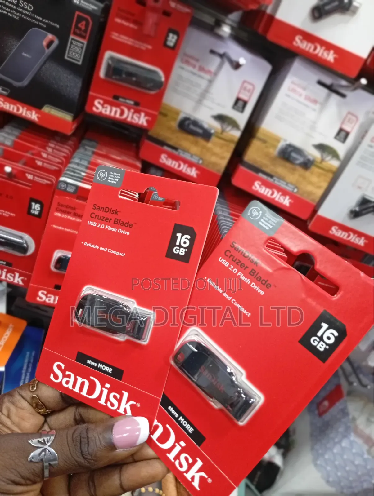 16gb Blade Sandisk Flash Drive