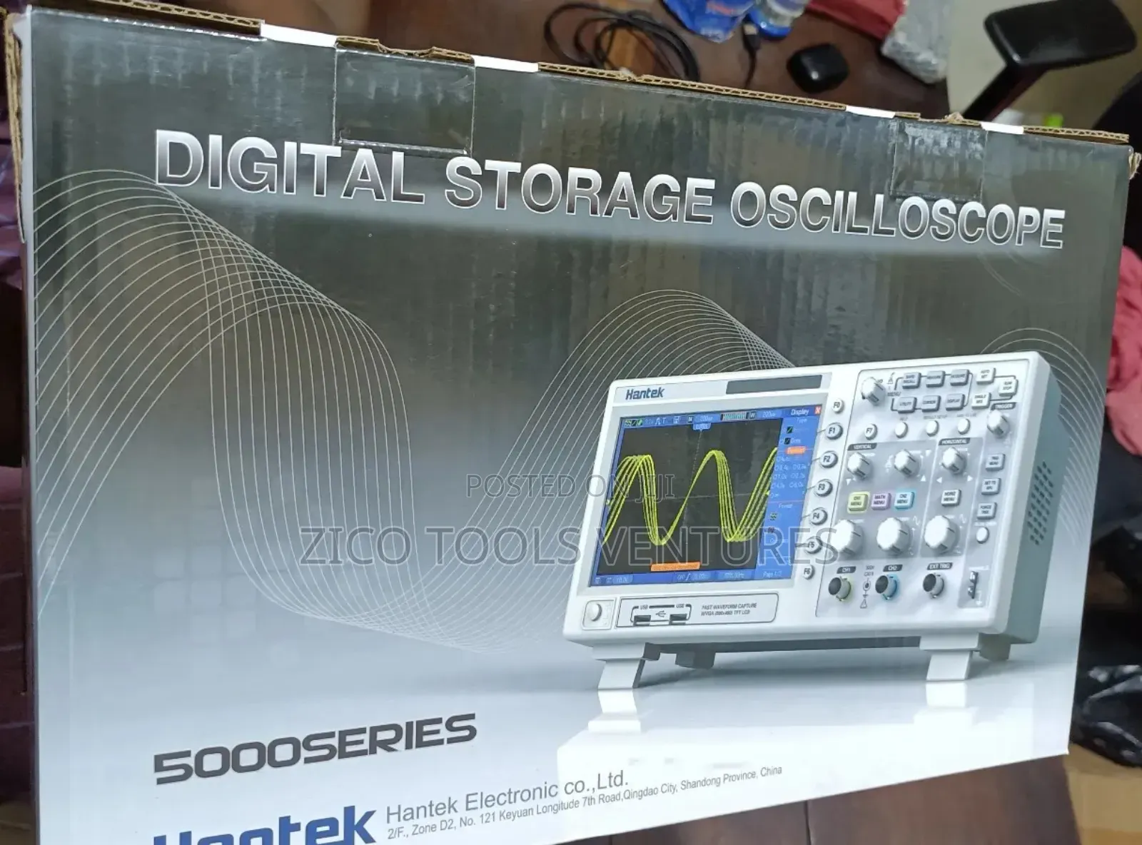 Hantek Dso5202b Digital Storage Oscilloscope Is a 200mhz