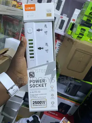 Ldnio Power Strip 2500watts Extension Socket