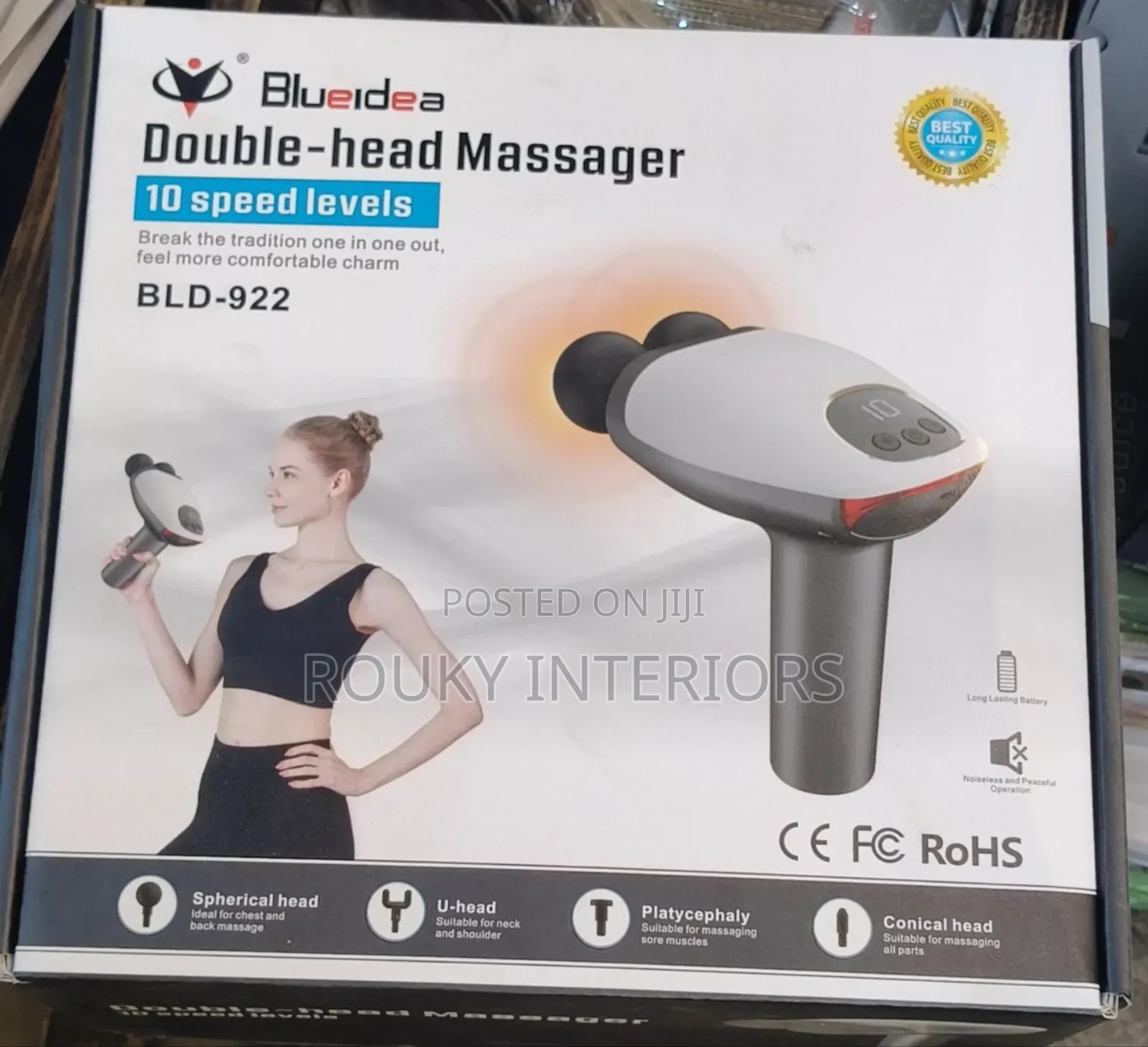Blueidea Double Head Massager