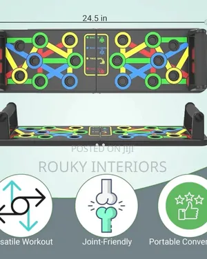 Foldable Push-Up Board