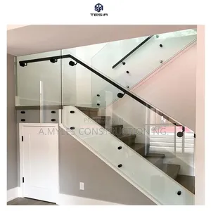 Side Fitting Glass Handrail