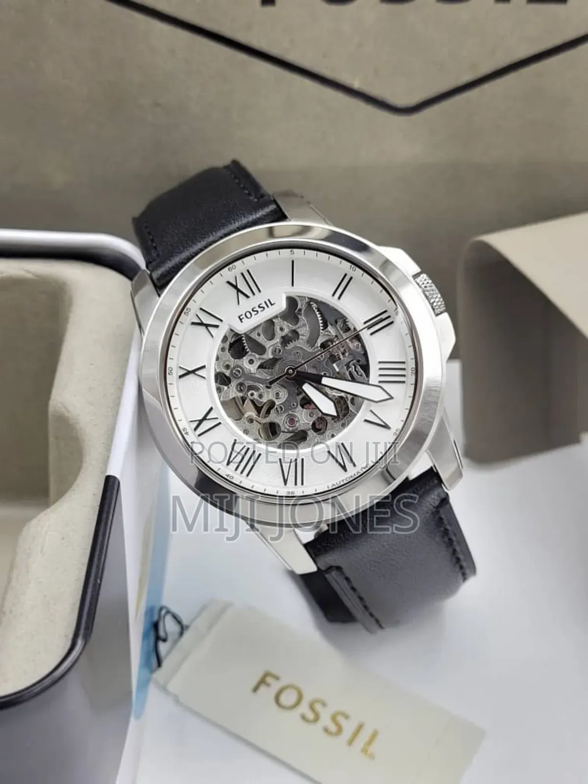 Fossil Leather Strap Automatic - Timeless Style, Premium Craftsmanship