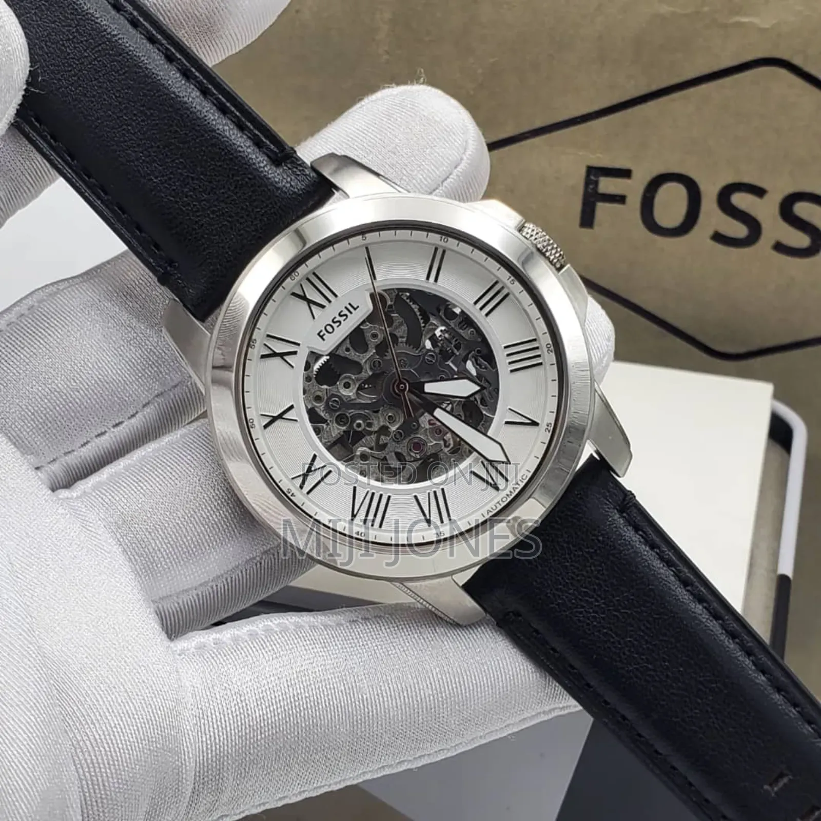 Fossil Leather Strap Automatic - Timeless Style, Premium Craftsmanship