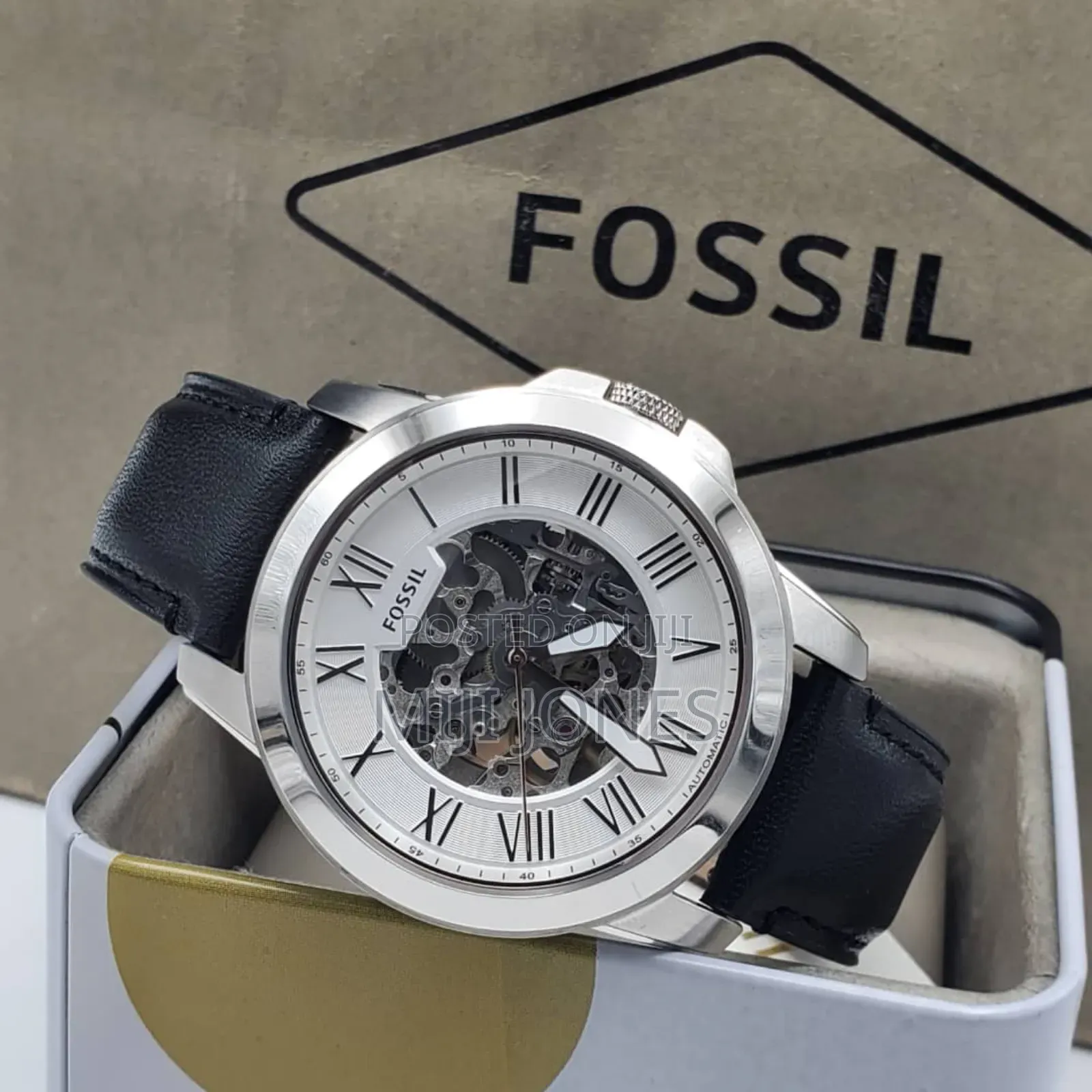 Fossil Leather Strap Automatic - Timeless Style, Premium Craftsmanship