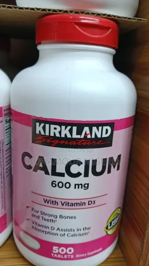 Calcium 600mg With Vitamin D3 X 500 Tablets