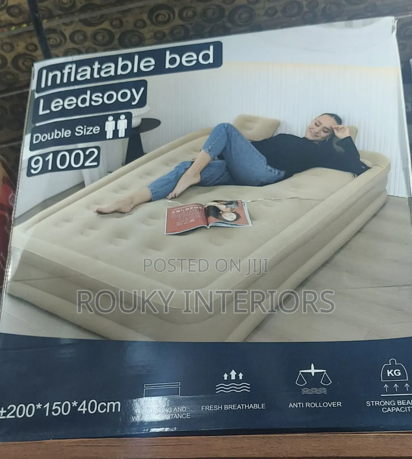 6by6 Inflatable Sofa Bed