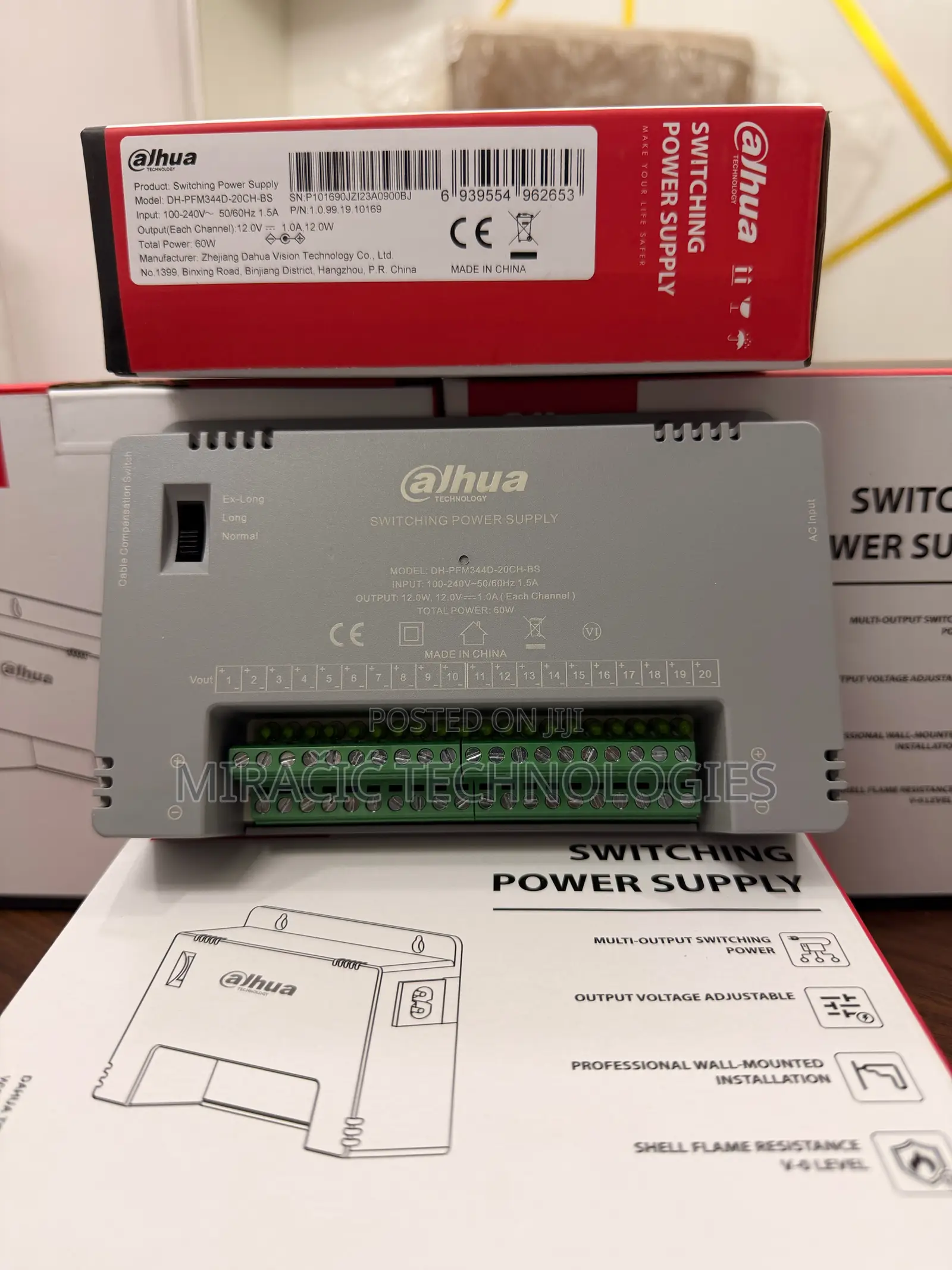 CCTV Power Supply 20way Dahua