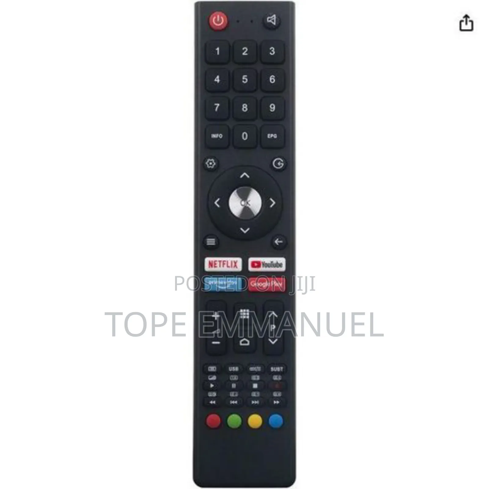 Syinix Tv Remote Control