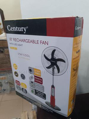 New Stock: Century 18-Inch Rechargeable Fan - Full Warranty