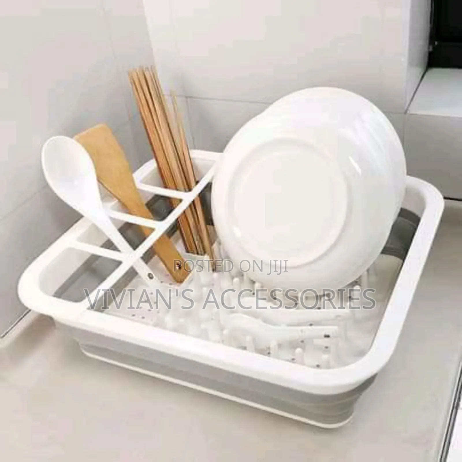 Collapsible Plate Rack