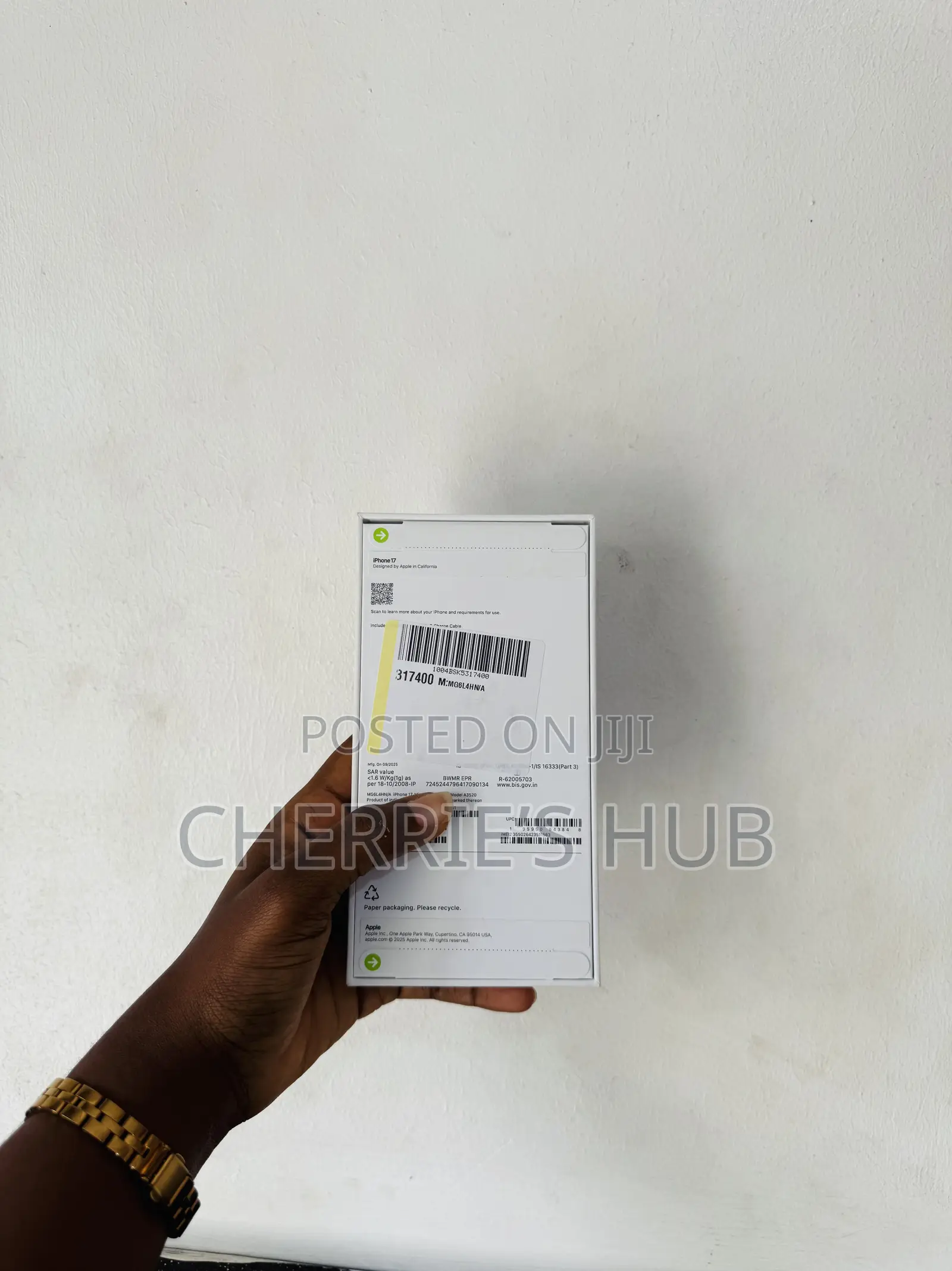 New Apple iPhone 17 256 GB Blue