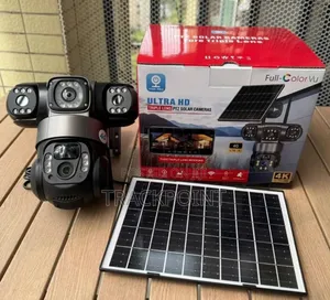 High Triple Lens Solar Security Camera