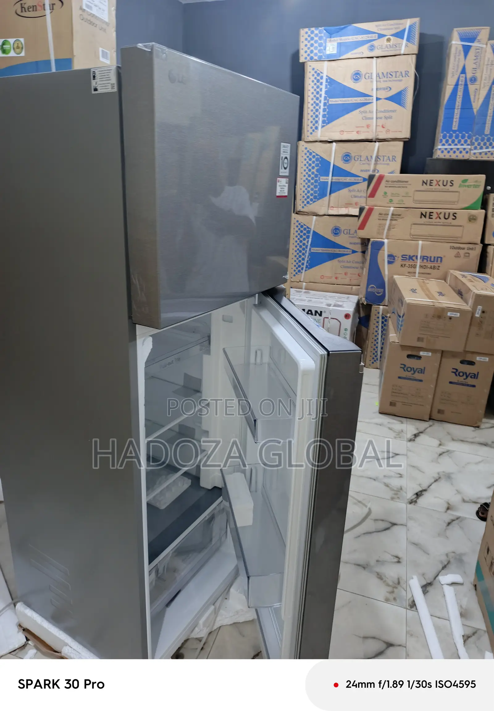 Lg 260l Cooling Refrigerator, Silver Metallic