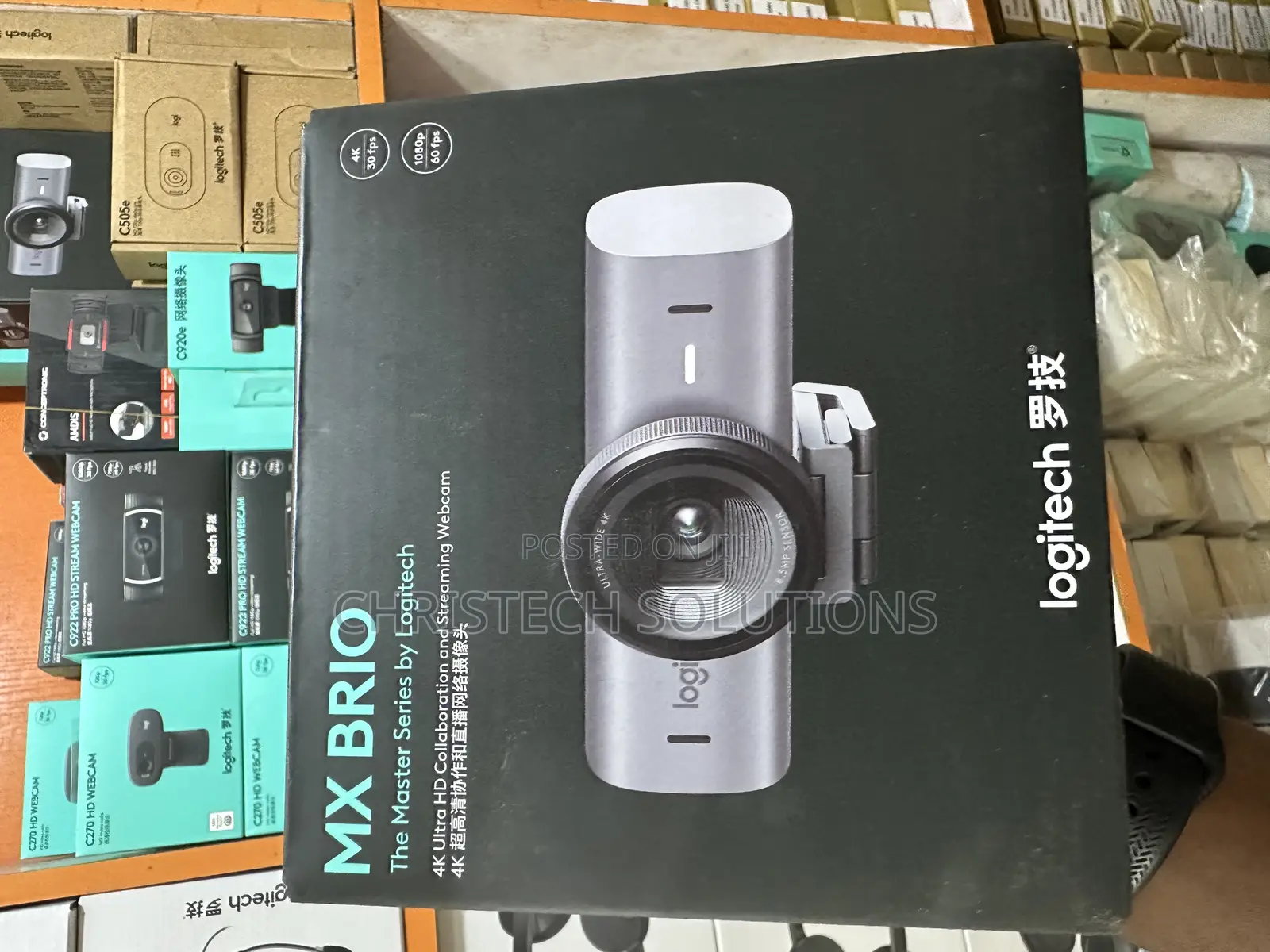 Logitech Mx Brio Ultra Hd Webcam