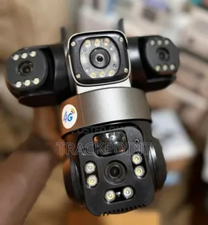 High Quality Solar-Powered Triple Lens Camera