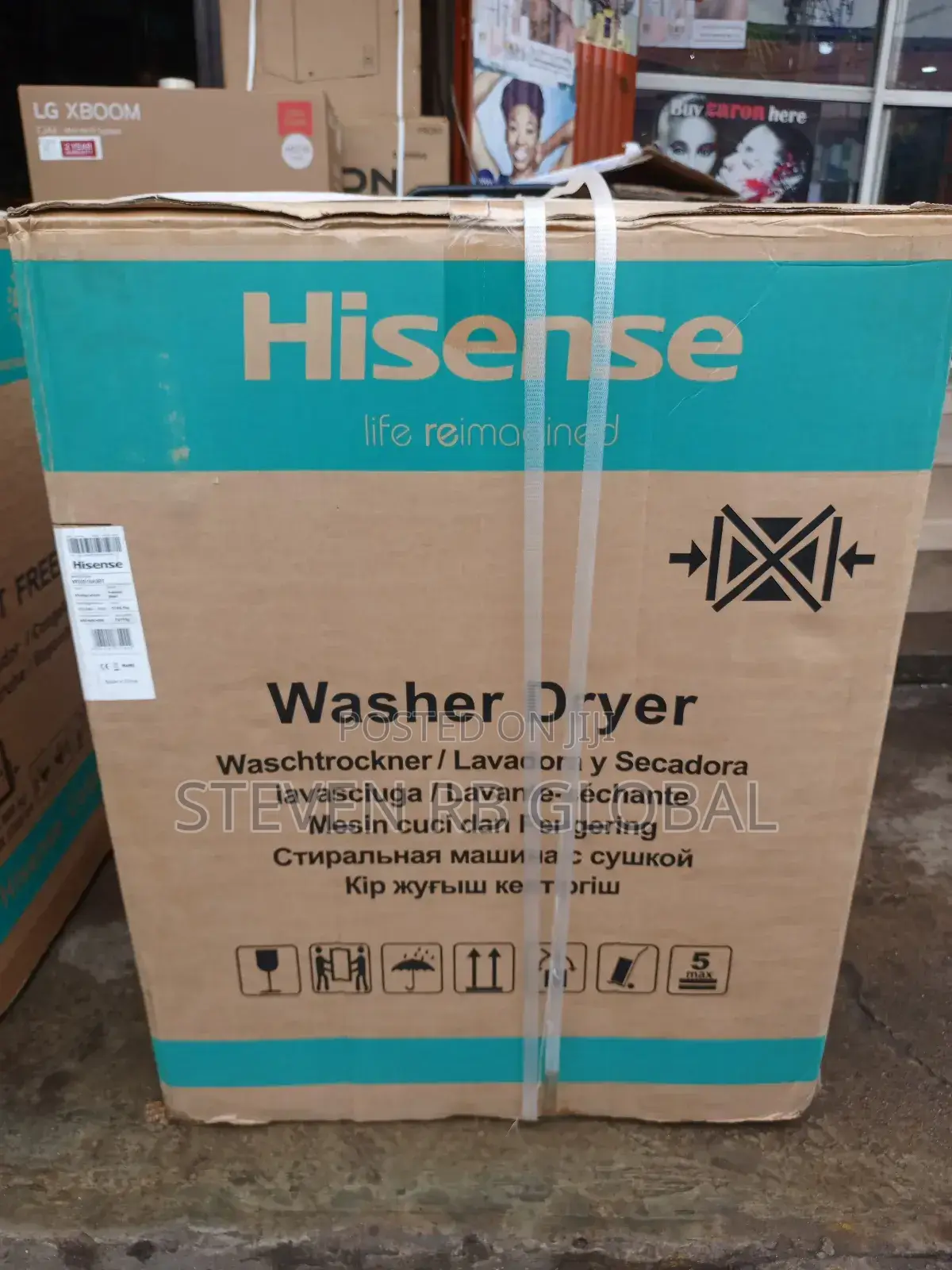 Hisense Front Load Wash Dry 10.5kg / 6kg (Wd3s1043bt)