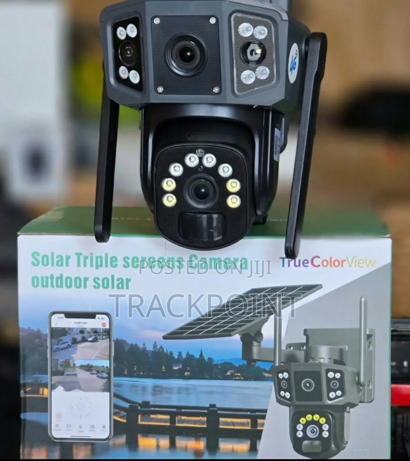 10mp Solar Powered CCTV Camera