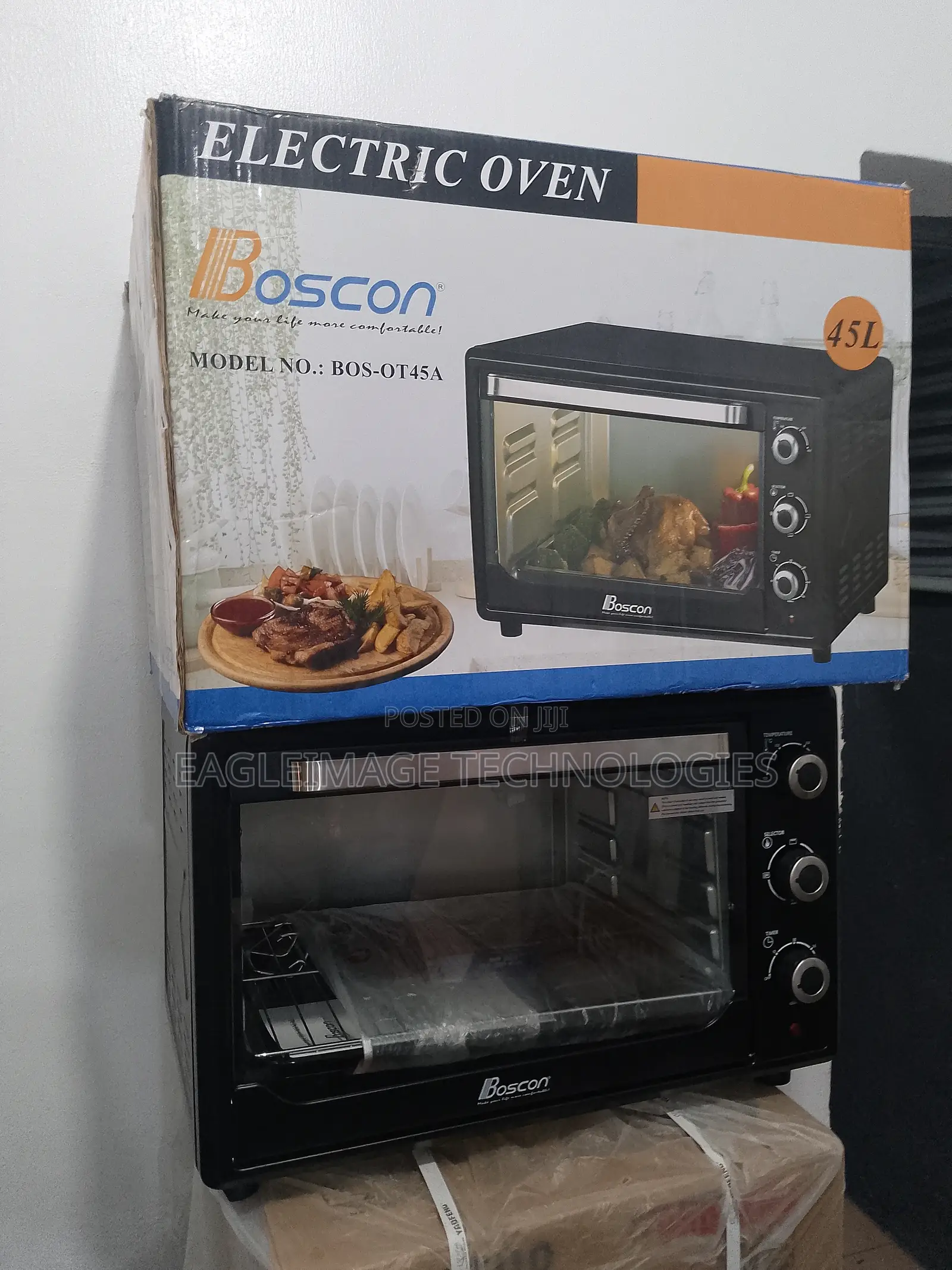 Ultimate 45l Boscon Oven: Bake, Roast, and Grill With Ease