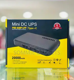 Mini Dc Ups Type C 2000mah